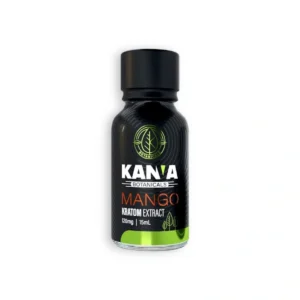 kanva botanicals kratom extract shot mango 120mg 15ml 67618